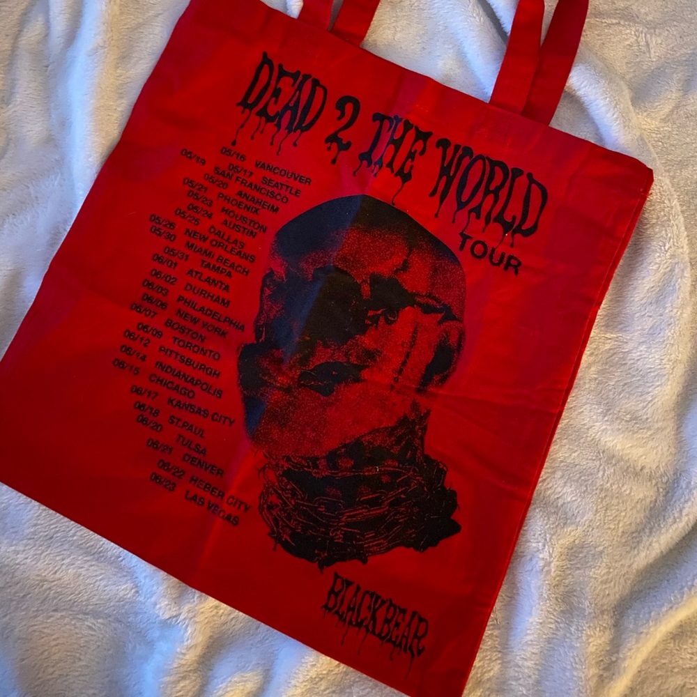 Blackbear canvas bag + poster & lanyard